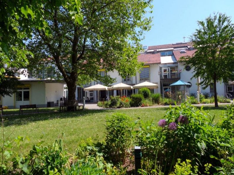 Der Garten vom St. Elisabeth Pflegezentrum Senden