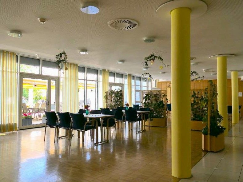 Die Caféteria im St. Elisabeth Pflegezentrum Senden