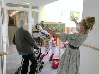 Clownprogramm für Senioren im St. Elisabeth Senden
