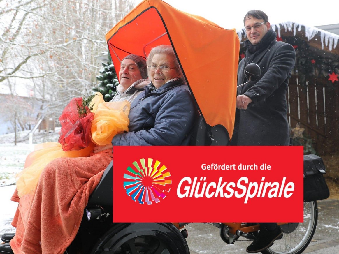 GlücksSpirale fördert Rikscha im St. Elisabeth Senden