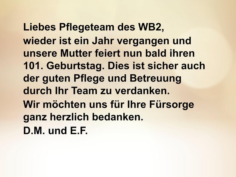 Referenzen Pflegezentrum St. Elisabeth Senden
