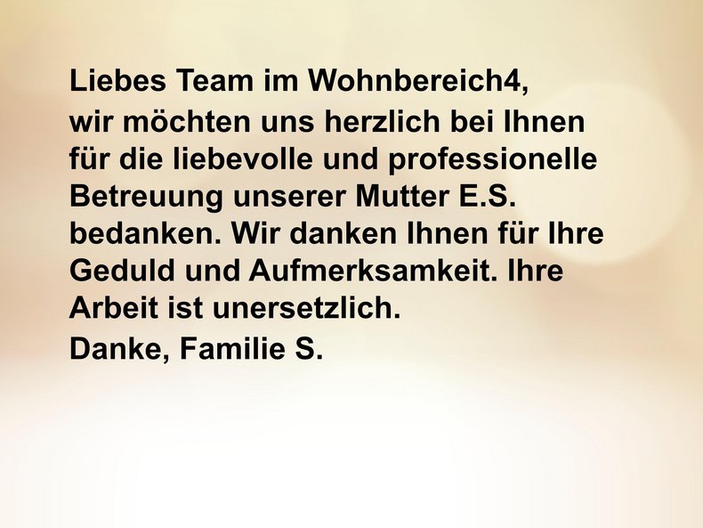 Referenzen Pflegezentrum St. Elisabeth Senden