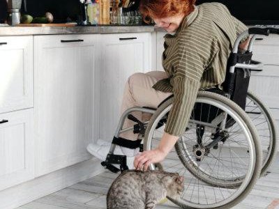 Hauswirtschaftliche Betreuung Rollstuhlfahrer von der Sozialstation St. Elisabeth Senden-Iller