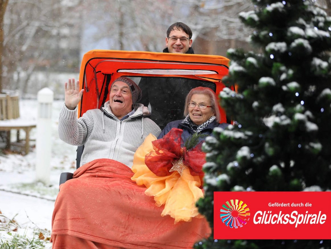GlücksSpirale fördert Rikscha im St. Elisabeth Senden