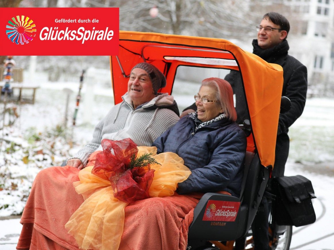 GlücksSpirale fördert Rikscha im St. Elisabeth Senden