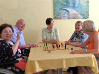 Spielenachmittag Tagespflege im Pflegezentrum St. Elisabeth Senden